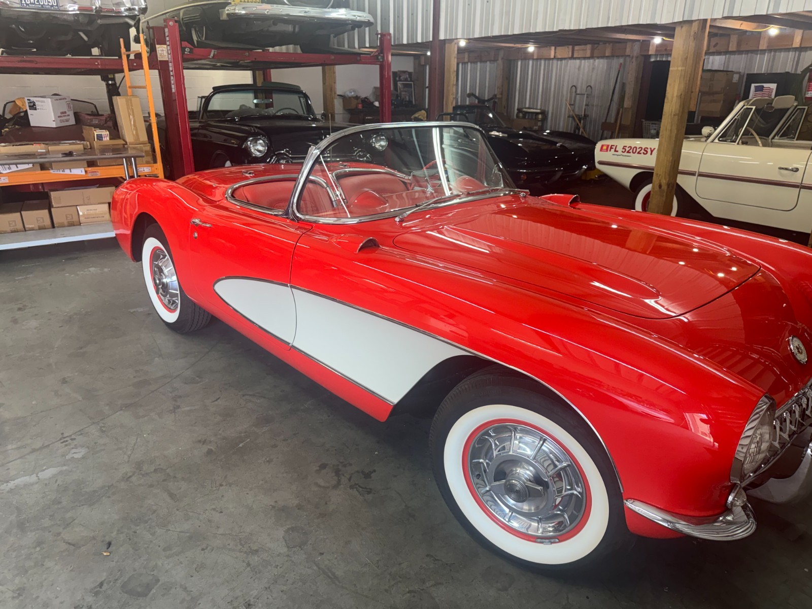 1957 Red Chevrolet Corvette   | C1 Corvette Photo 6