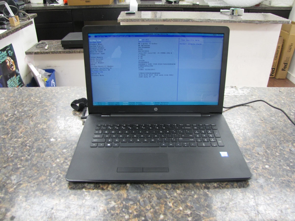 HP Intel Core i5 7th Gen. 8 GB RAM PC Laptops & Netbooks Just