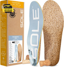 Performance Thin Shoe Ins Orthotic Arch Support Inserts for Plantar Fasciitis