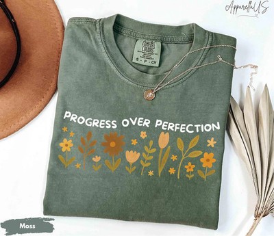 Progress Over Perfection Comfort Tee