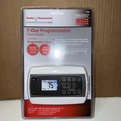 Radio Thermostat 7-day Programmable  T22- NEW IN PACKAGE! Energy Saving