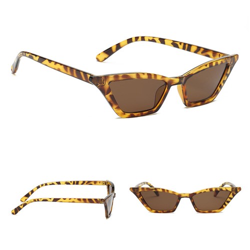 Gafas de sol ligeras de plástico vintage ojo de gato actividades al aire libre - Imagen 4 de 11