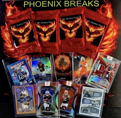 NFL Cards Lot Of  10+ Cards Possible Numbered, Auto, RPA, Other Hits. Read Desc