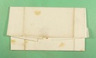 DR WHO 1838 STAMPLESS F/L PAID 6C LANCASTER OH TO COLUMBUS R28957 — photo 2