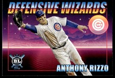 2021 Topps Big Leagues Defensive Wizards Anthony Rizzo Chicago Cubs #DW-9