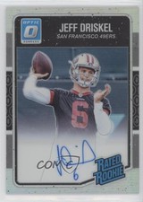 2016 Donruss Optic Rated Rookie Holo Signatures 70/99 Jeff Driskel #174 Auto 2h5