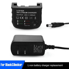 Li-Ion Battery Charger for Black&Decker 10.8V 14.4V 18V 20V Drill Tool
