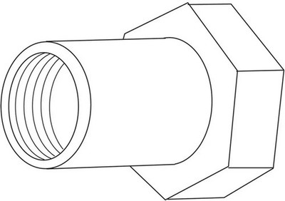 TA Anschlusskupplung IG, R 1 1/2'' zu KTH, DA 516, DKH 512, K 512 52759040