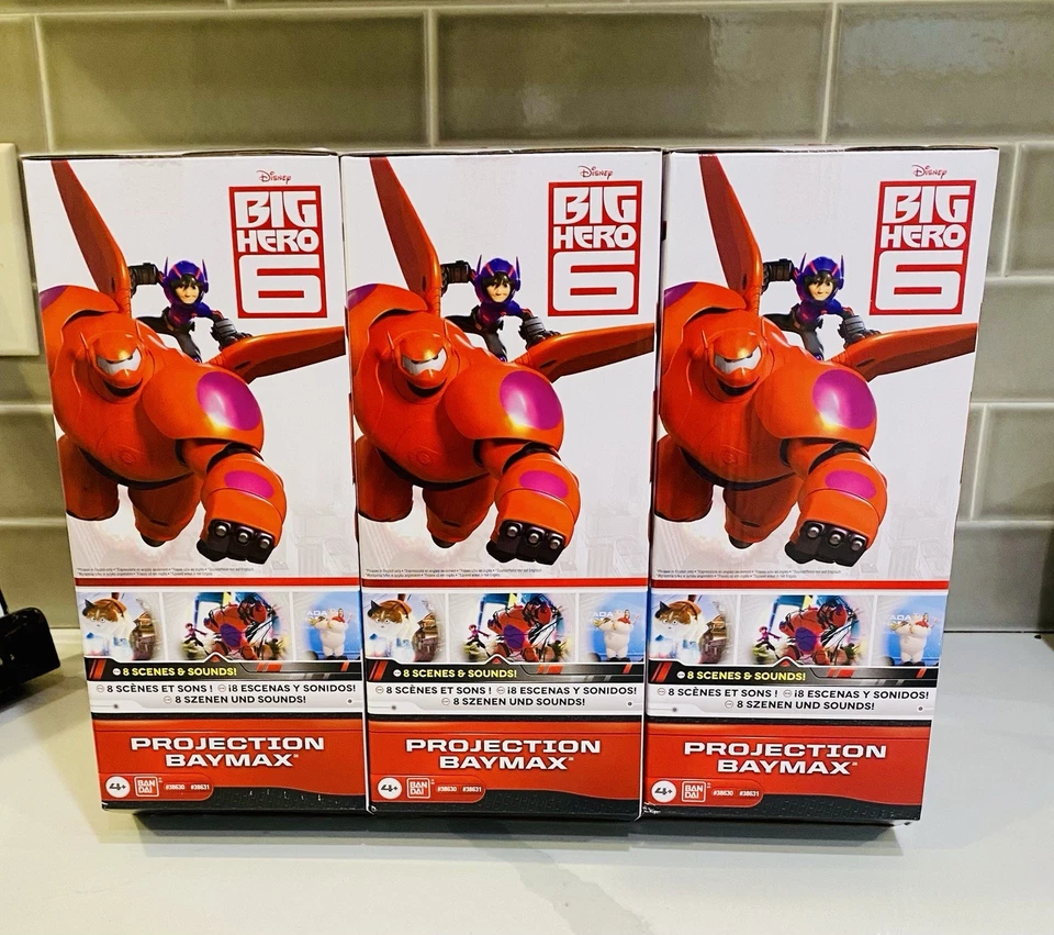 FIGURA DE ACCIÓN BAYMAX PROYECTION 1ª EDICIÓN 1ª EDICIÓN ~ TIENDA DISNEY ~ GRAN HÉROE 6 Foto 3 de 4