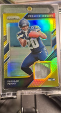 2018 Prizm Premier Jerseys Gold Prizm Rashaad Penny PP-10 Rookie /25 Seahawk