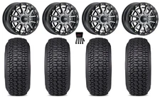 ITP SD10 Bdlk 15x6.5 Wheels GM 35" Regulator 2 Tires Can-Am Maverick R