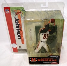 Figurine Rooke D'Ochocinco Chad Johnson Bengals WR McFarlane NFL Série 9 6" Neuf