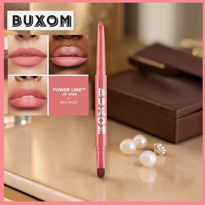 Buxom Power Line Plumping Lip Liner ~ RICH ROSE ~ Full Size / 0.011 oz  New