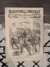 Harper&rsquo;s Weekly October 24, 1863 &ndash; Thomas Nast Centerfold & Civil War Espionage