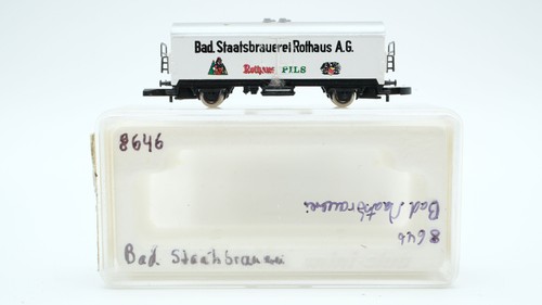 Märklin Z 8646 Kühlwagen "Bad. Staatsbrauerei Rothaus A.G." | Condition: Gebraucht