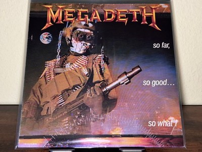 Vinyl Megadeth Schallplatte So Far, So Good... So What! Second Hand