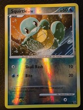 Squirtle 96/127 Reverse Holo Pokemon Card