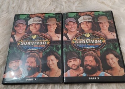 Survivor 20: Heroes and Villains Redemption Part 2 & 3 Only (6 Discs)