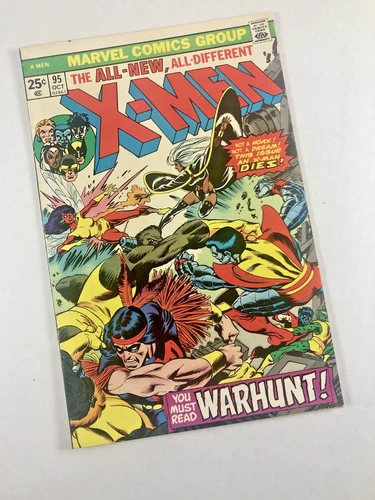 X-men #95 Higher Grade 3rd App New Team Marvel 1975 CPICS CLEAN/PRESS & CGC IT