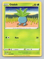 Oddish 001/196 Common Lost Origin Pokemon