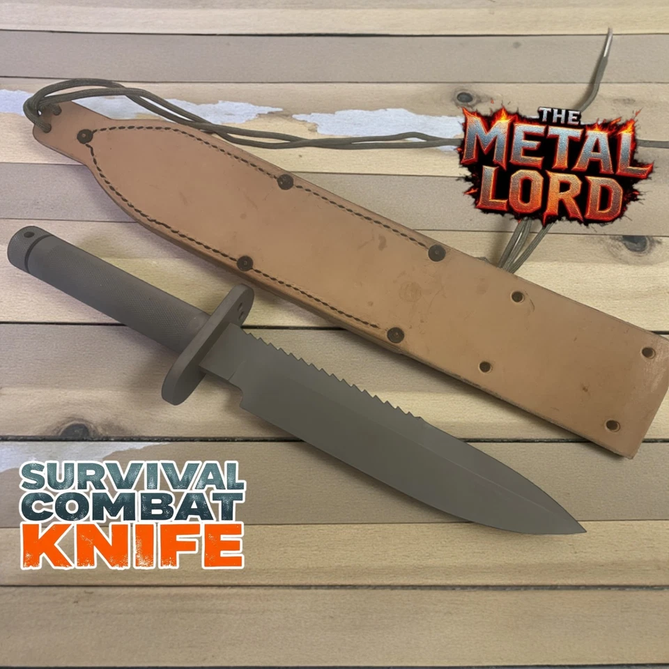 Hand Crafted Early and Scarce Robert Parrish Replica Survival / Combat Knife - Image 2 of 4