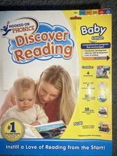 Hooked On Phonics: Discover Reading Baby Edition, Books CDs PictureCards,Box set