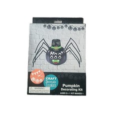 Craft Decorate Celebrate Spider Pumpkin Decorating Kit Halloween