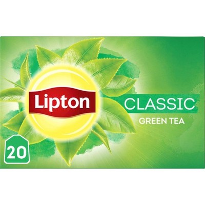 3 BOXEN LIPTON GREEN TEA CLASSIC - GRÜNER TEE (3X20=60 BEUTEL)