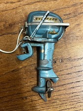 Vintage Big Twin Evinrude Japan Toy Outboard Boat Motor Engine Miniature