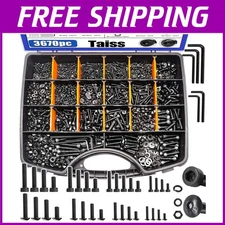 3670PCS Metric Screw Set Socket & Button Head