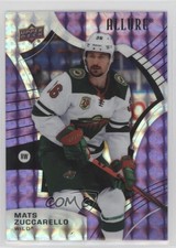 2021-22 Upper Deck Allure Purple Diamond 3/10 Mats Zuccarello #90 3x1