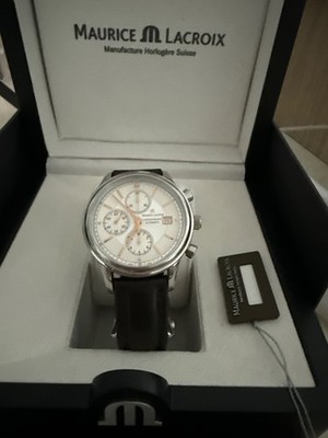 Maurice Lacroix Les Classiques Chronograph Automatic LC6158-SS001-130 with Box