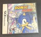 Sonic Rush (Nintendo DS, 2005) Complete With Manual & Case Sega