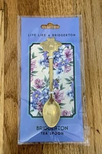 Official Bridgerton Bee Tea Spoon Gold Netflix House Philadelphia Brand New
