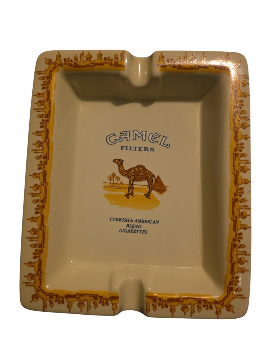 Vintage Camel Filters Cigarette Ashtray 6.5in × 5.5in 1996 New In