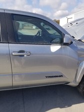 24 2024 Toyota Tacoma Trd Sport Crew Cab Front Door Silver Right Passenger