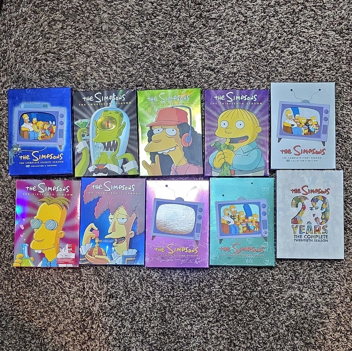 The Simpsons Collector's Edition DVDs for sale - eBay