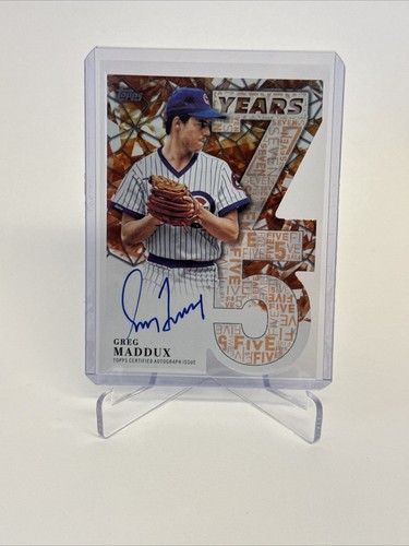 2026 Topps Series 1 Greg Maddux Orange (RAW)