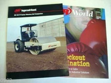 Ingersoll-Rand SD-122 Vibratory Roller Compactor Literature