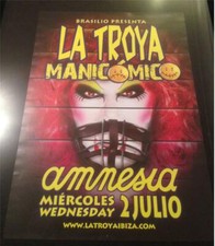 LA TROYA 2014 @ AMNESIA CLUB - IBIZA CLUB POSTERS - HOUSE MUSIC DJ - GAY PARTY