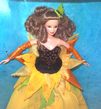 1998 Vincent Van Gogh Sunflower Barbie Collectable Never DISPLAYED or OPENED 