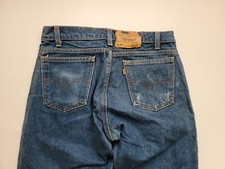 Vintage Levis 506 Jeans Mens 32x32 Orange Tab Straight USA Made Classic Denim