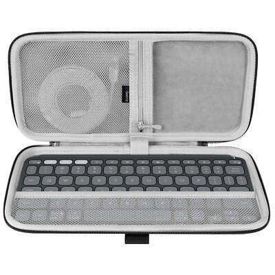 Geekria Carrying Case for Logitech KEYS-to-GO 2 Keyboard