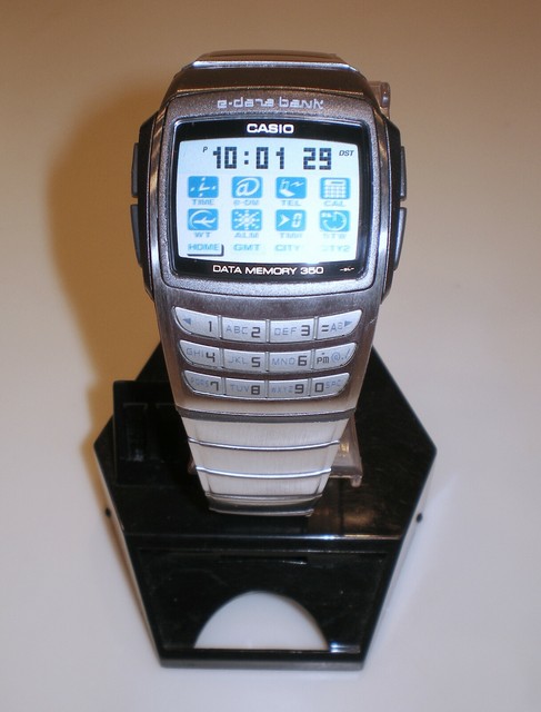 New NOS Casio EDB-610 Databank 350 CALCULATOR WATCH 2550 Telememo Data Bank ã«ã·ãª | eBay