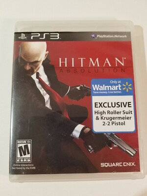Hitman: Absolution Sony PlayStation 3 2012 PS3 Complete