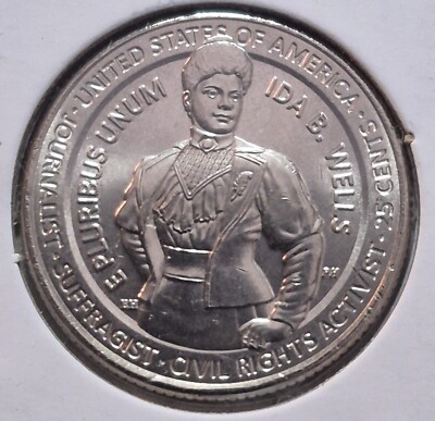 2025 American Women Quarter Ida B Wells D - BU - Uncirculated