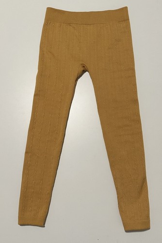 Copper Key Girls L/XL Mustard Yellow Girls Leggings Fleece Lined - Picture 3 of 8