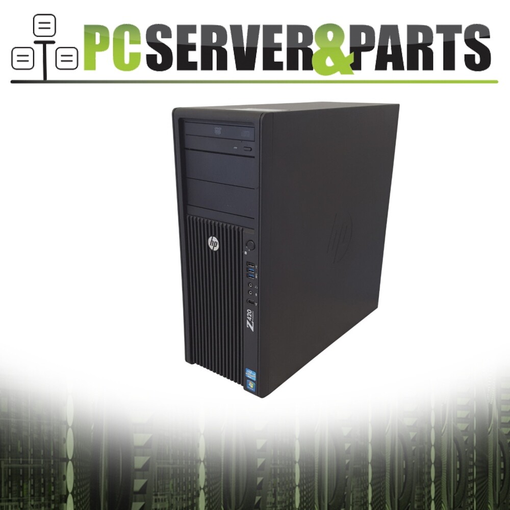 HP Z420 CAD SolidWorks Computer Xeon 3.6GHz 16GB RAM 1TB SSD 3TB