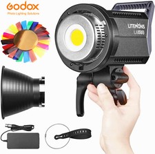 Godox LA150D 190W LED Video Light LCD Panel Continuous Studio Light APP control