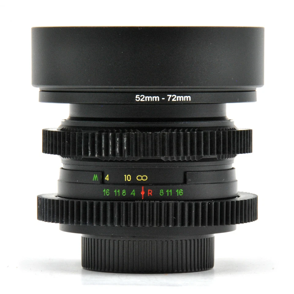 Helios-44M-4 58mm F2 Cine Mod Lens w/ Blue Anamorphic Bokeh & Blue Flares! - Image 4 of 4